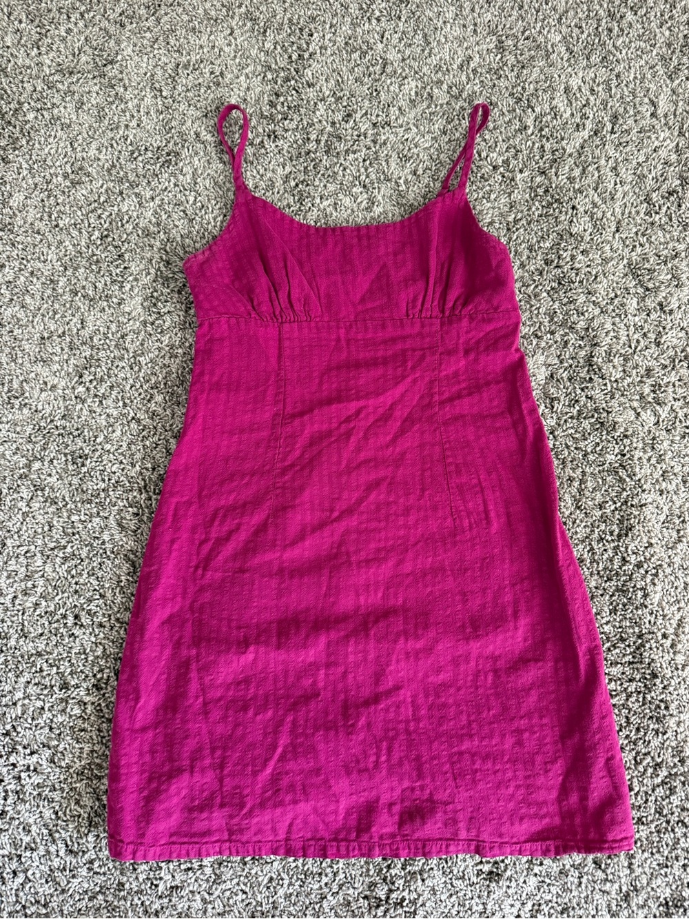 wild fable Bright Magenta Spaghetti Strap Cami Dress Top